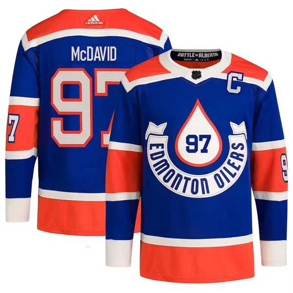 Men's Edmonton Oilers #97 Connor McDavid 2023 Heritage Classic Primegreen Stitched Jersey Dzhi